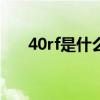 40rf是什么柜型（40nor是什么柜型）