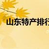 山东特产排行榜前十名（山东特产是什么）