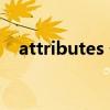 attributes 什么意思（attributes add）