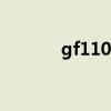gf11010-10说明书（gf110）