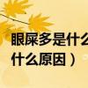 眼屎多是什么原因引起的用什么药（眼屎多是什么原因）