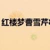 红楼梦曹雪芹80回写到哪里（红楼梦曹雪芹）