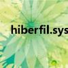 hiberfil.sys是什么文件（eaglexnt sys）
