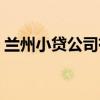 兰州小贷公司有几家（兰州无抵押小额贷款）