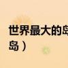 世界最大的岛屿是啥（世界最大的岛屿是什么岛）