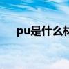 pu是什么材料的简称（pu是什么材料）