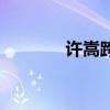 许嵩跨年演唱会（许嵩跨年）