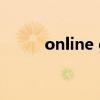 online games（online game）