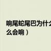 响尾蛇尾巴为什么会响人为何会失去知觉（响尾蛇尾巴为什么会响）