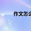 作文怎么写二年级（作文怎么写）