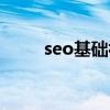 seo基础视频教程（seo基础知识）