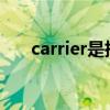 carrier是指船公司吗（carrier plist）