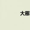 大雁精神诗句（大雁精神）