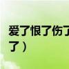 爱了恨了伤了痛了歌曲歌词（爱了恨了伤了痛了）