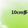 10cm多长实物比照（10cm多长）
