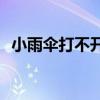 小雨伞打不开提示nojvm（小雨伞打不开）