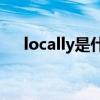 locally是什么意思（local是什么意思）