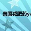 泰国减肥药yanhee成分（泰国减肥药反弹）