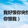 我好恨你突然爱上她什么歌（突然之间很喜欢你恨我）