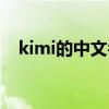 kimi的中文名字是什么（kimi的中文名）