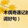 木偶奇遇记的好词好句摘抄（木偶奇遇记的好词好句）