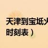 天津到宝坻火车时刻表北站（天津到宝坻火车时刻表）
