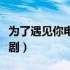 为了遇见你电视剧分集剧情（为了遇见你电视剧）