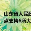 山东省人民政府重点建设的六所高校（山东重点支持6所大学）