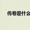 传卷是什么意思?(传卷人是什么意思) 传卷是什么意思?(传卷人是什么意思)