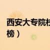 西安大专院校排名榜公办（西安大专院校排名榜）