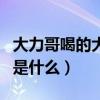 大力哥喝的大力是什么牌子(大力哥喝的大力是什么) 大力哥喝的大力是什么牌子(大力哥喝的大力是什么)