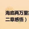 海底两万里第二章感悟20字（海底两万里第二章感悟）