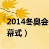 2014冬奥会开幕式特别节目（2014冬奥会开幕式）