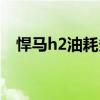 悍马h2油耗多少真实油耗（悍马h2油耗）