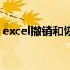 excel撤销和恢复快捷键（excel撤销快捷键）