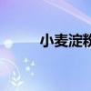 小麦淀粉适合做什么（小麦淀粉）