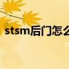 stsm后门怎么直接打镇长（stsm后门在哪）