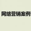 网络营销案例评析论文（网络营销案例评析）