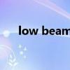 low beam bulb fault 福特（low b）