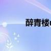醉青楼mp3下载（醉青楼歌词）