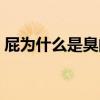 屁为什么是臭的不是香的（屁为什么是臭的）
