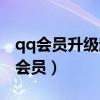 qq会员升级超级会员入口（qq会员升级超级会员）
