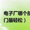 电子厂哪个部门最轻松工资高(电子厂哪个部门最轻松) 电子厂哪个部门最轻松工资高(电子厂哪个部门最轻松)