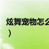 炫舞宠物怎么提升星等（炫舞宠物怎么升级快）