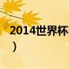 2014世界杯回放哪里看（2014世界杯直播权）