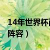 14年世界杯西班牙小组（2014世界杯西班牙阵容）