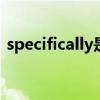 specifically是什么意思（spec是什么意思）