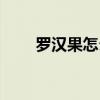 罗汉果怎么喝好喝（罗汉果怎么喝）