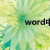 word中分页（word分页设置）