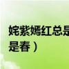 姹紫嫣红总是春的上一句是什么（姹紫嫣红总是春）